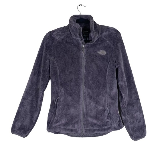 The North Face NF00C782 Deep Purple Fuzzy Osito Full Zip Jacket Women’s XS - Picture 1 of 11